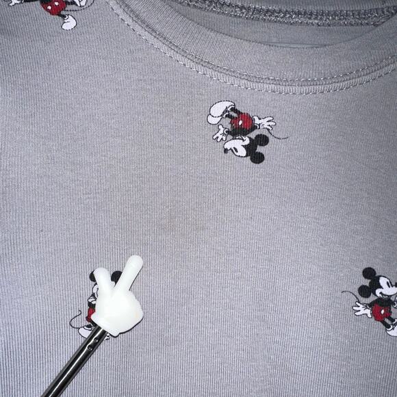 Disney x Janie and Jack Limited Ed Mickey Grey Long Sleeve Pajama Top Size 5 - Picture 12 of 12